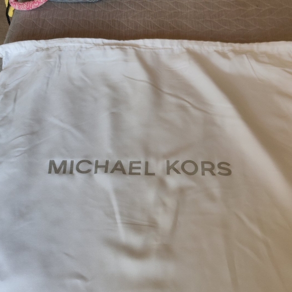 Michael Kors White Satin Dust Bag